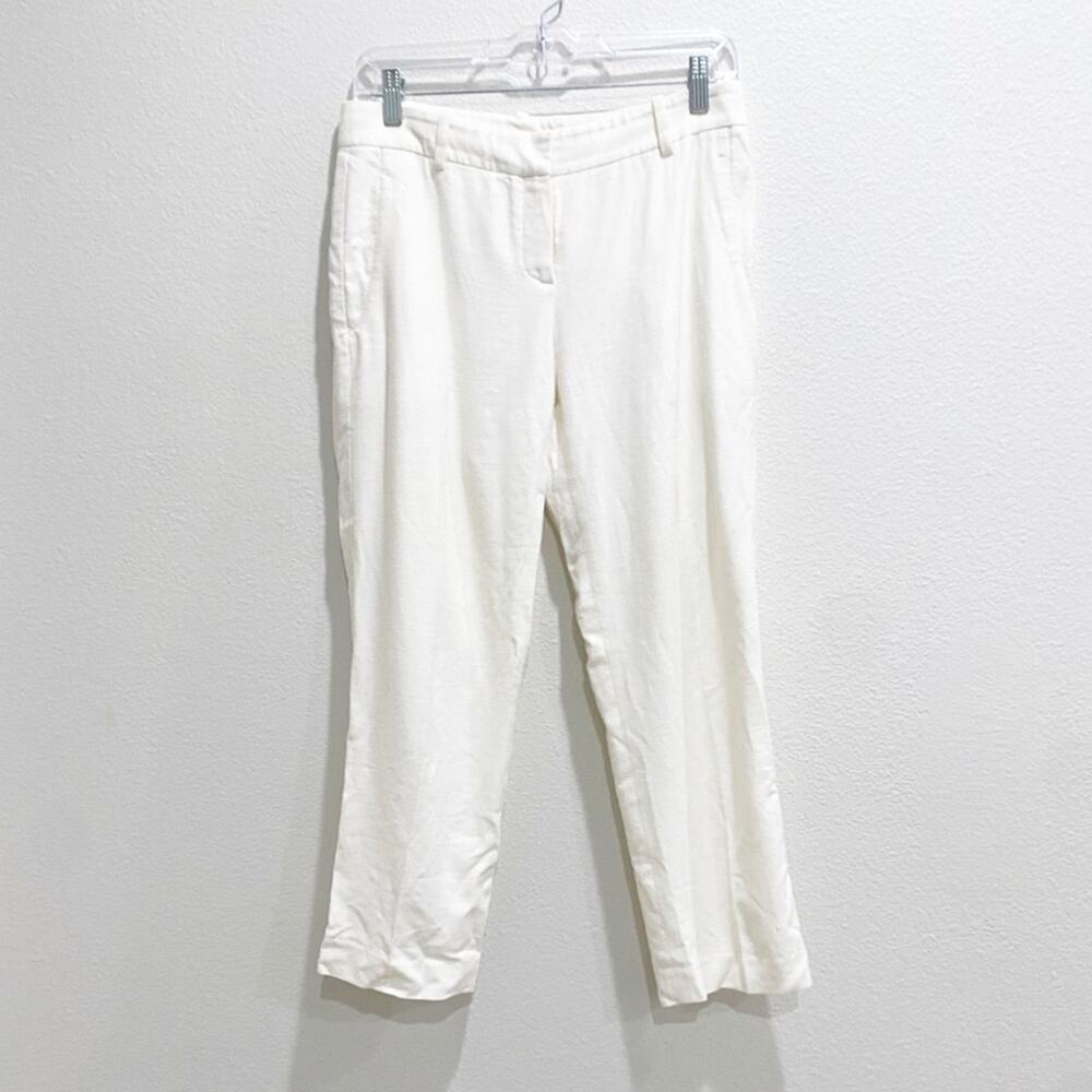 Theory Yanette Cream Pants size 4